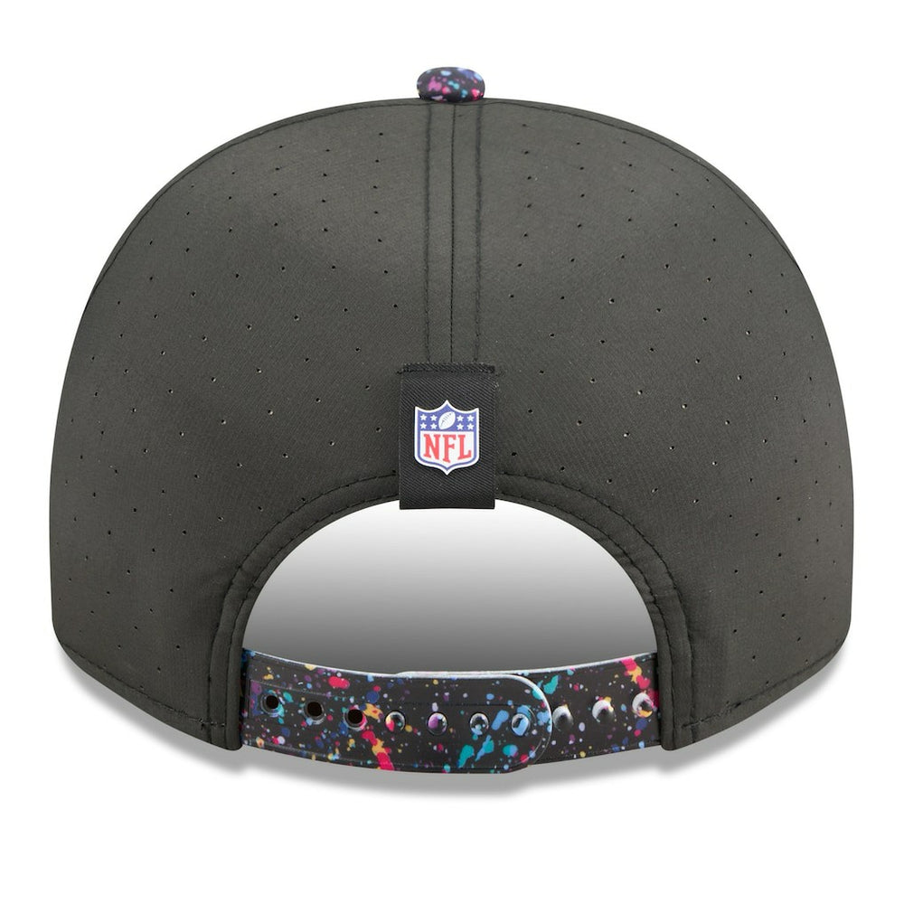 Detroit Lions New Era 2025 NFL Crucial Catch A-Frame 9FIFTY Snapback Hat Black - NFL