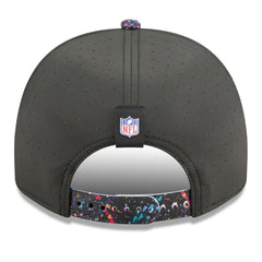 Detroit Lions New Era 2025 NFL Crucial Catch A-Frame 9FIFTY Snapback Hat Black - NFL