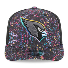 Arizona Cardinals New Era 2025 NFL Crucial Catch 9SEVENTY Adjustable Hat Black - NFL