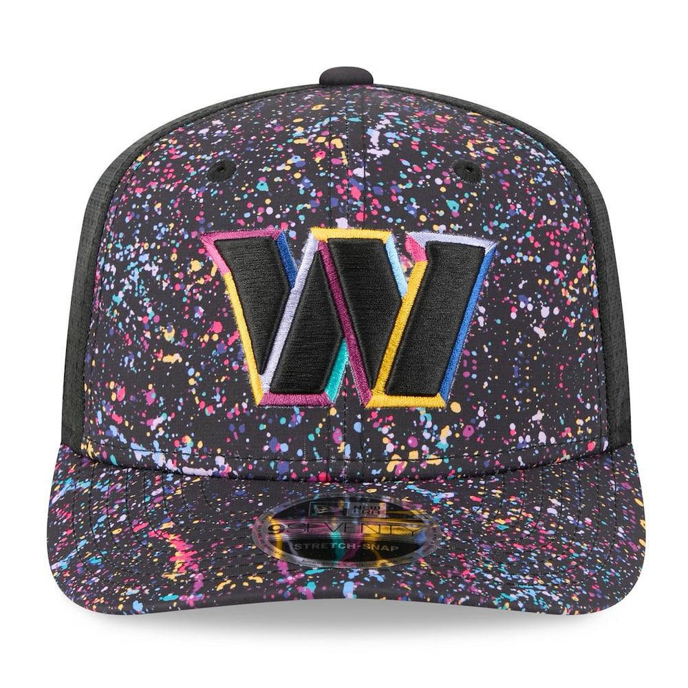 Washington Commanders New Era 2025 NFL Crucial Catch 9SEVENTY Adjustable Hat Black - NFL