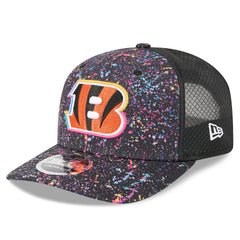 Cincinnati Bengals New Era 2025 NFL Crucial Catch 9SEVENTY Adjustable Hat Black - NFL