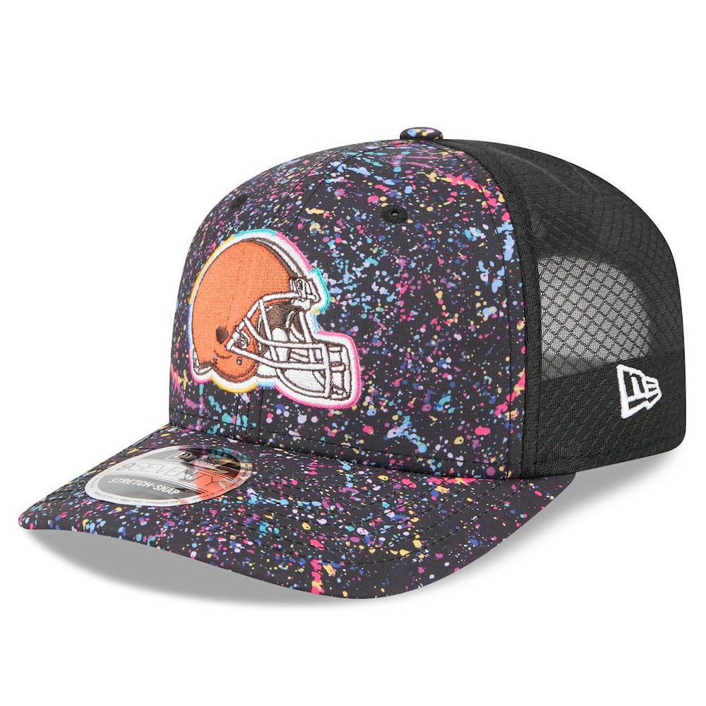 Cleveland Browns New Era 2025 NFL Crucial Catch 9SEVENTY Adjustable Hat Black - NFL