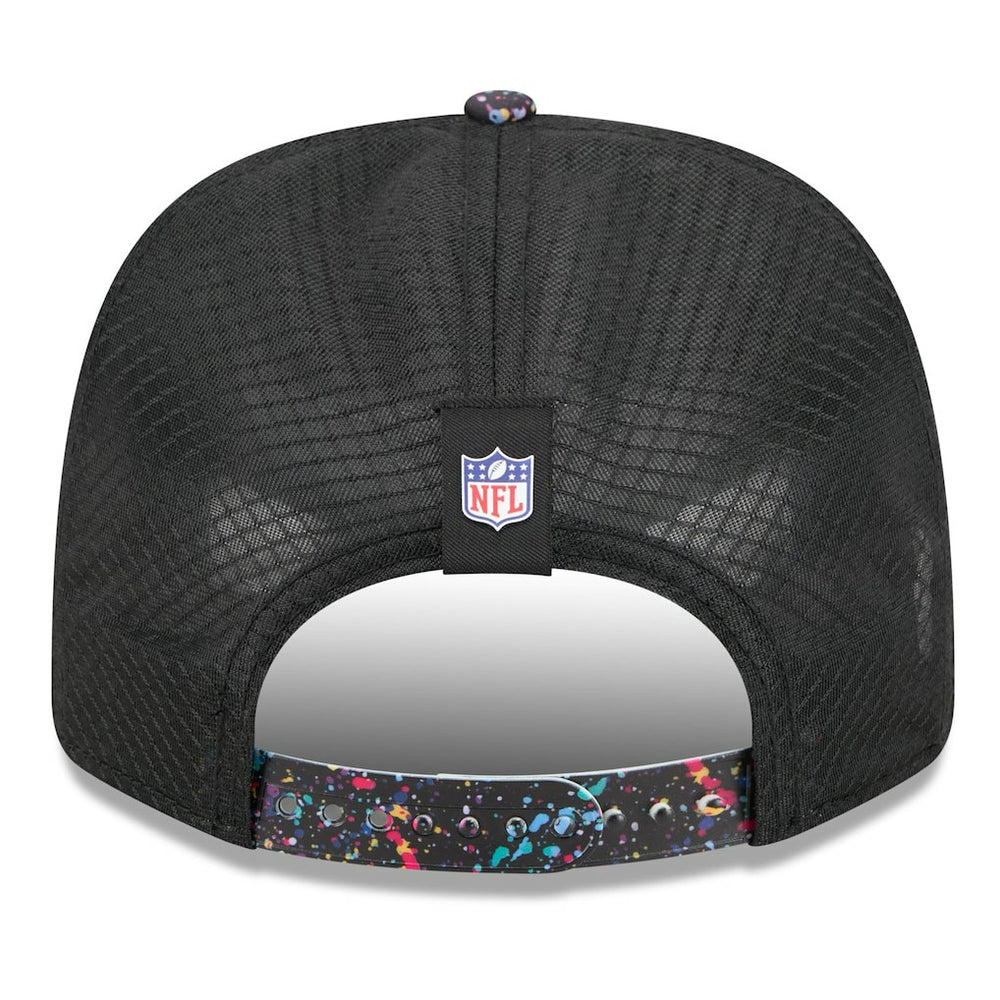 Detroit Lions New Era 2025 NFL Crucial Catch 9SEVENTY Adjustable Hat Black - NFL