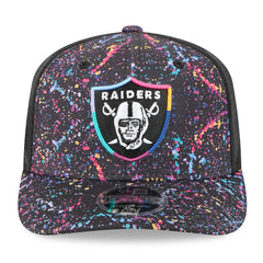 Las Vegas Raiders New Era 2025 NFL Crucial Catch 9SEVENTY Adjustable Hat Black - NFL