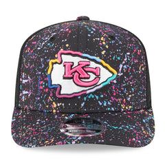 Kansas City Chiefs New Era 2025 NFL Crucial Catch 9SEVENTY Adjustable Hat Black - NFL