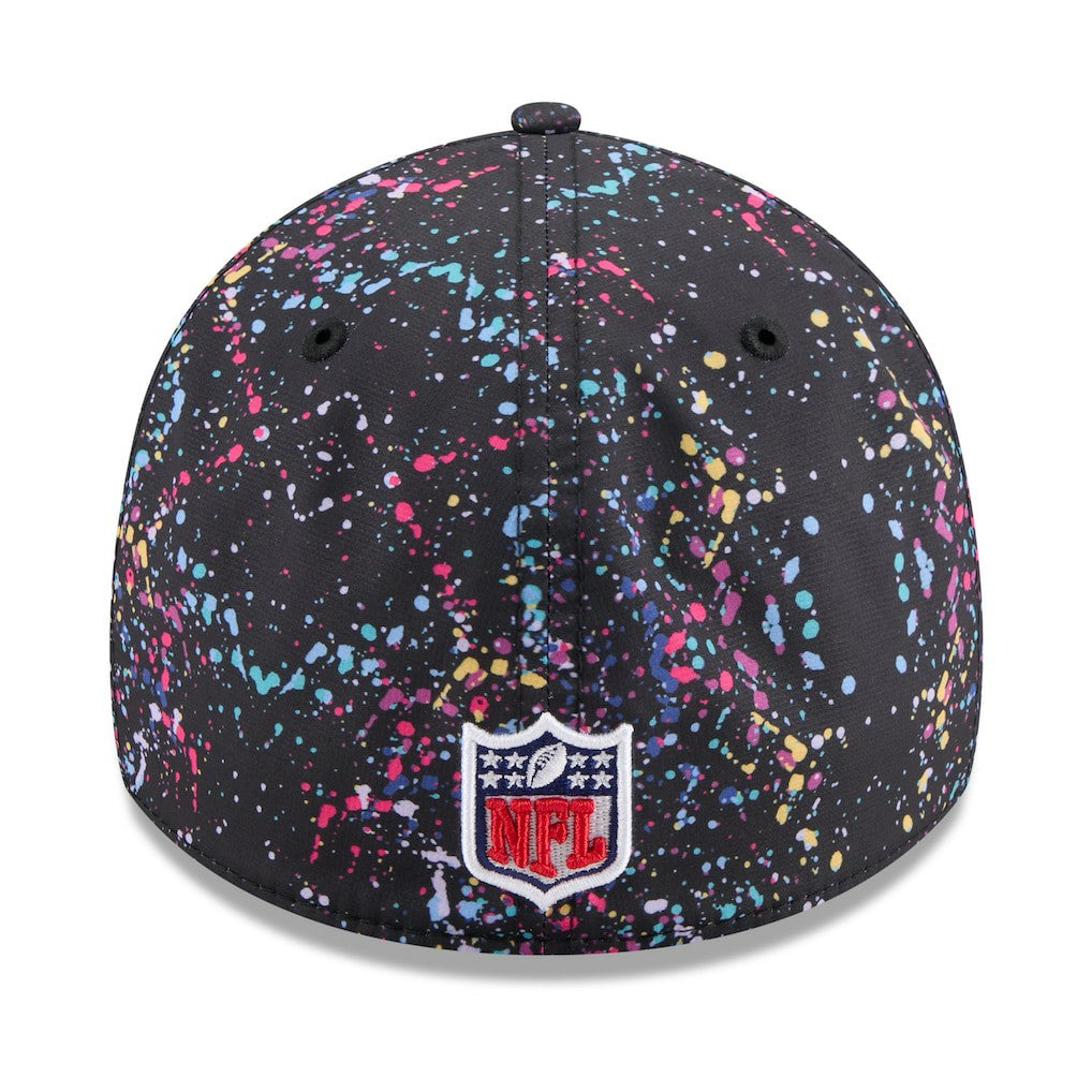 Kansas City Chiefs New Era 2025 NFL Crucial Catch 39THIRTY Flex Hat Black - NFL