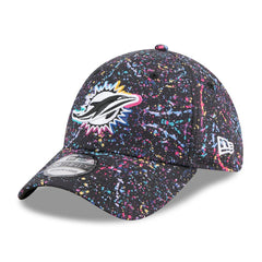 Miami Dolphins New Era 2025 NFL Crucial Catch 39THIRTY Flex Hat Black - NFL