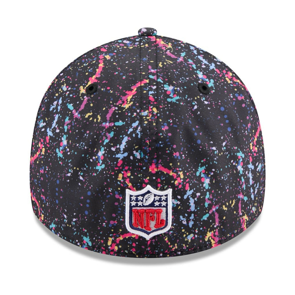 Miami Dolphins New Era 2025 NFL Crucial Catch 39THIRTY Flex Hat Black - NFL