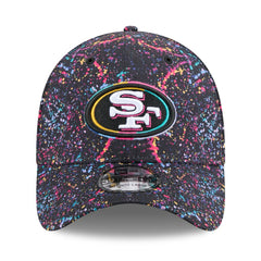 San Francisco 49ers New Era 2025 NFL Crucial Catch 39THIRTY Flex Hat Black - NFL