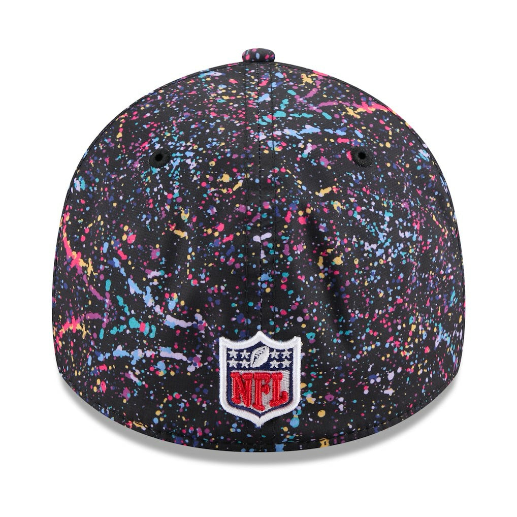 San Francisco 49ers New Era 2025 NFL Crucial Catch 39THIRTY Flex Hat Black - NFL