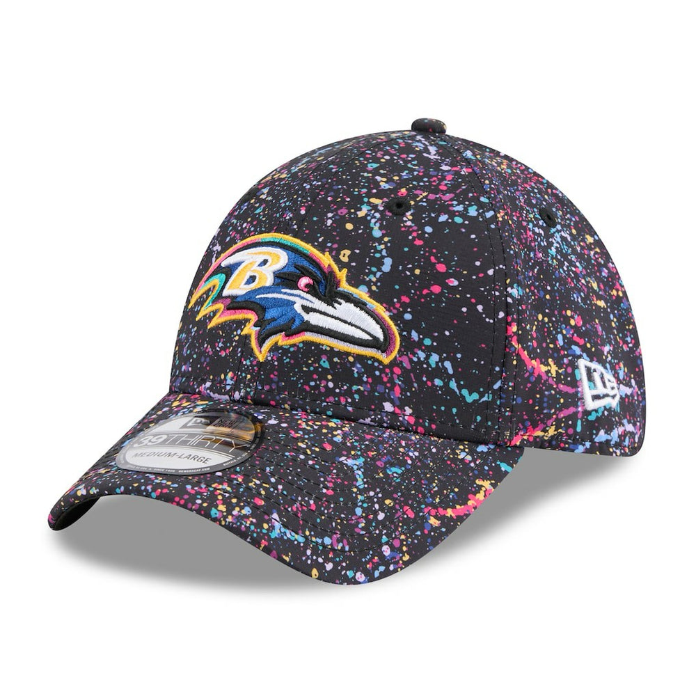 Baltimore Ravens New Era 2025 NFL Crucial Catch 39THIRTY Flex Hat Black - NFL