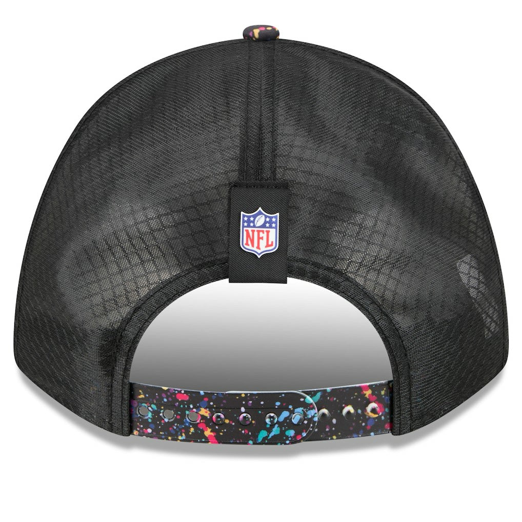 Miami Dolphins New Era 2025 NFL Crucial Catch 9FORTY Adjustable Hat Black - NFL