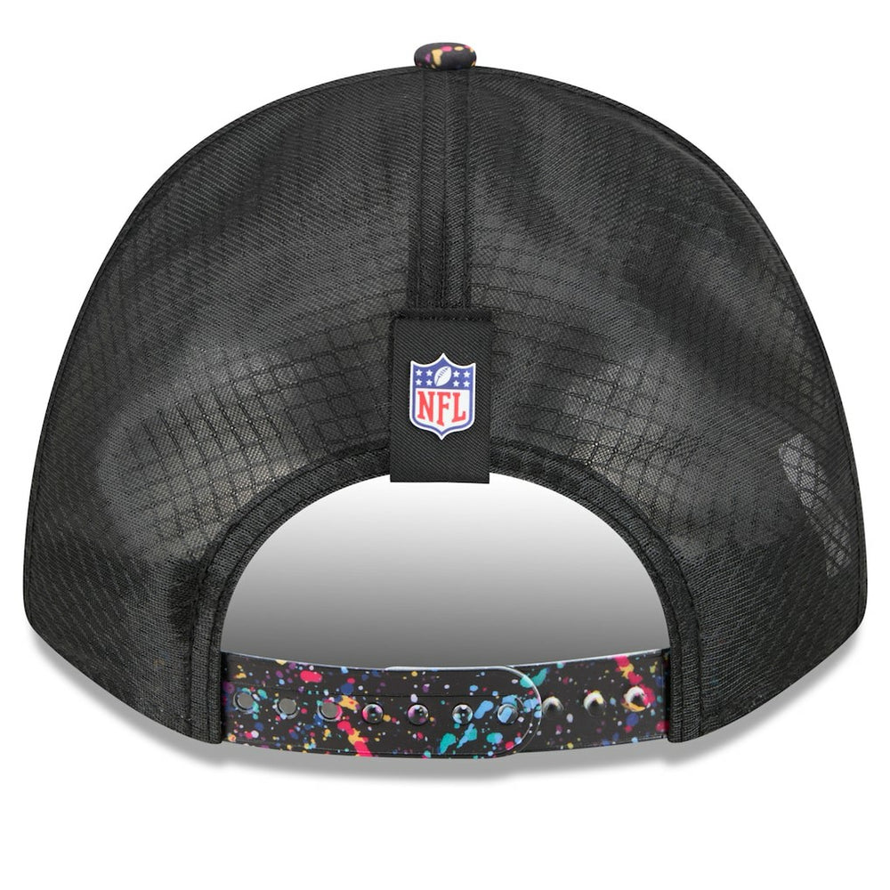 Miami Dolphins New Era 2025 NFL Crucial Catch 9FORTY Adjustable Hat Black - NFL