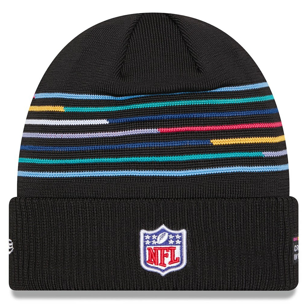 Cleveland Browns New Era 2025 NFL Crucial Catch Cuffed Knit Hat Black - NFL