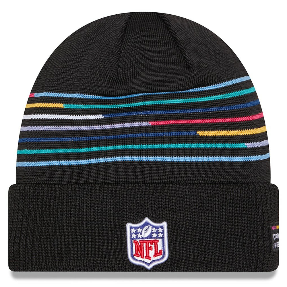 Arizona Cardinals New Era 2025 NFL Crucial Catch Cuffed Knit Hat Black - NFL