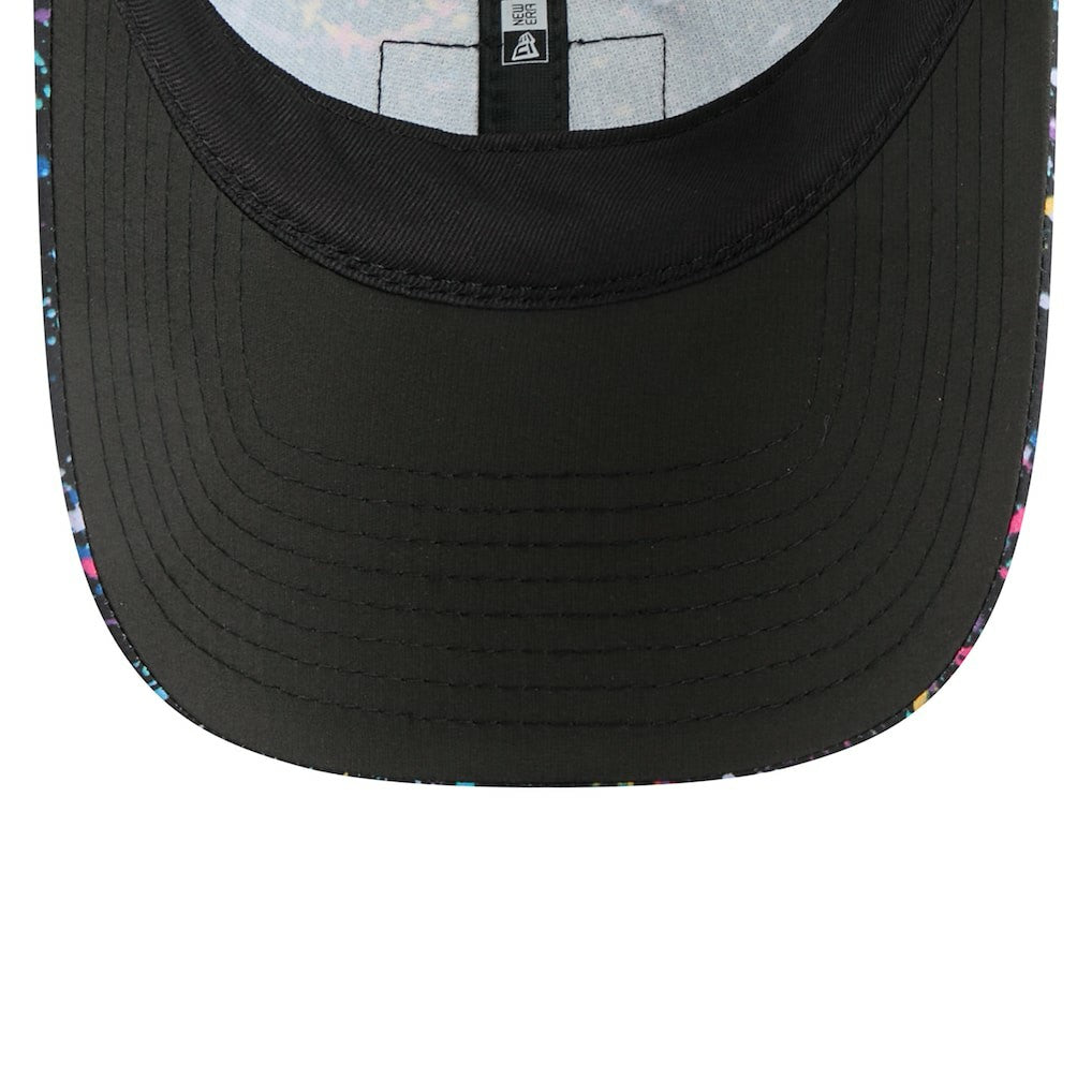 San Francisco 49ers New Era Women's 2025 NFL Crucial Catch Pony Tail Adjustable Hat Black - NFL