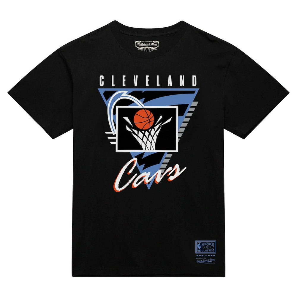 Mitchell & Ness - Cleveland Cavaliers Worldwide Collection Tri-Logo T-Shirt - Black