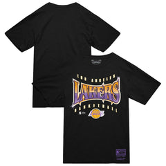 Mitchell & Ness - Los Angeles Lakers Worldwide Collection Glow Up T-Shirt - Black