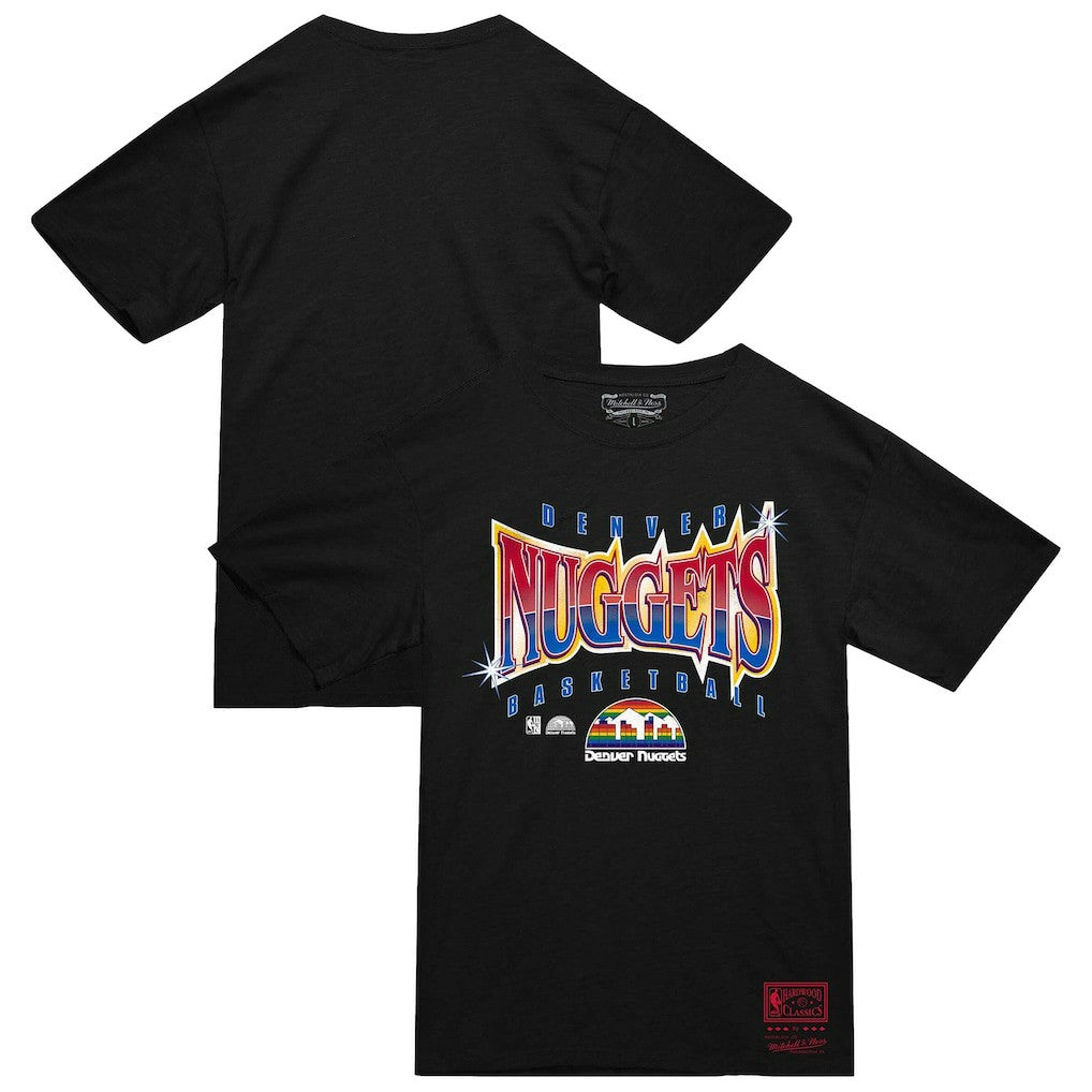 Mitchell & Ness - Denver Nuggets Worldwide Collection Glow Up T-Shirt - Black