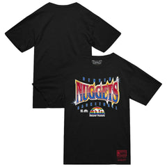 Mitchell & Ness - Denver Nuggets Worldwide Collection Glow Up T-Shirt - Black