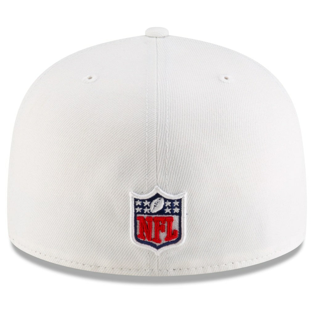 Buffalo Bills New Era 2025 Rivalries Collection Sideline Rope 59FIFTY Fitted Hat White - NFL
