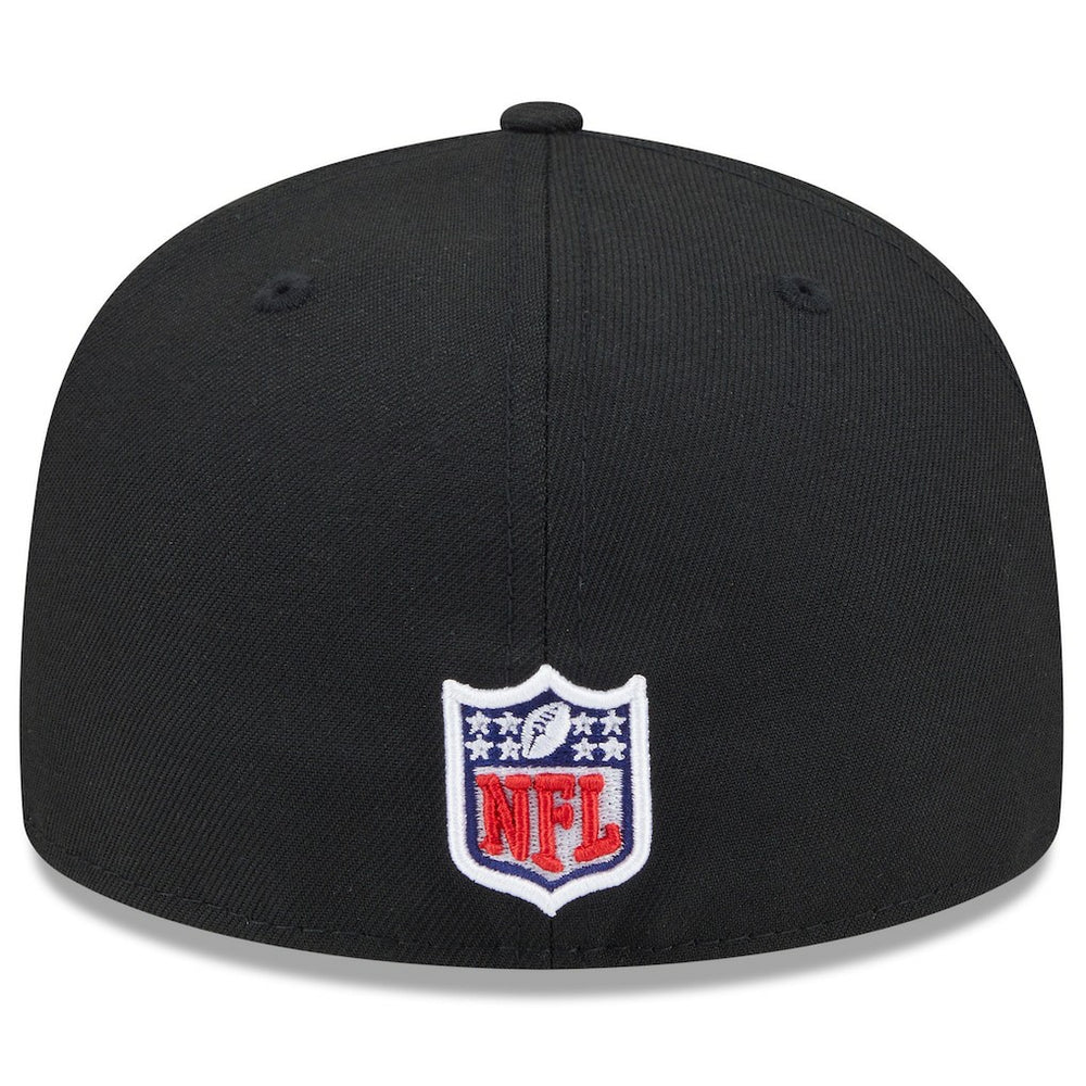 San Francisco 49ers New Era 2025 Rivalries Collection Sideline Rope 59FIFTY Fitted Hat Black - NFL