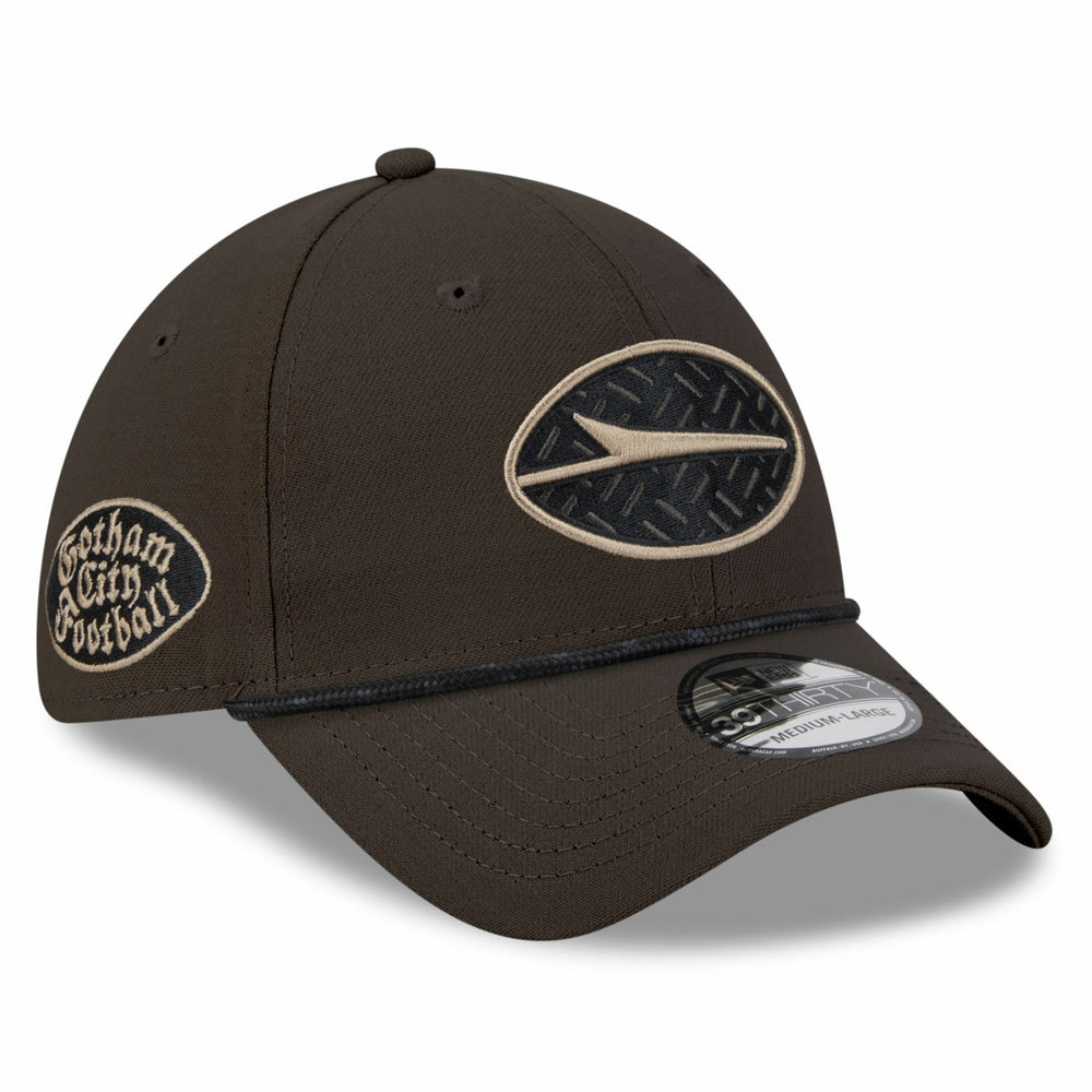 New York Jets New Era 2025 Rivalries Collection Sideline 39THIRTY Flex Hat Gotham Green - NFL