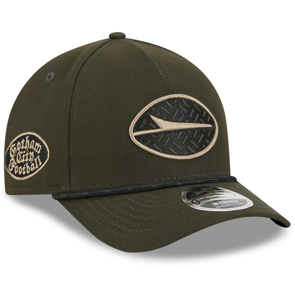 New York Jets New Era 2025 Rivalries Collection Sideline A-Frame 9FORTY Adjustable Hat Gotham Green - NFL