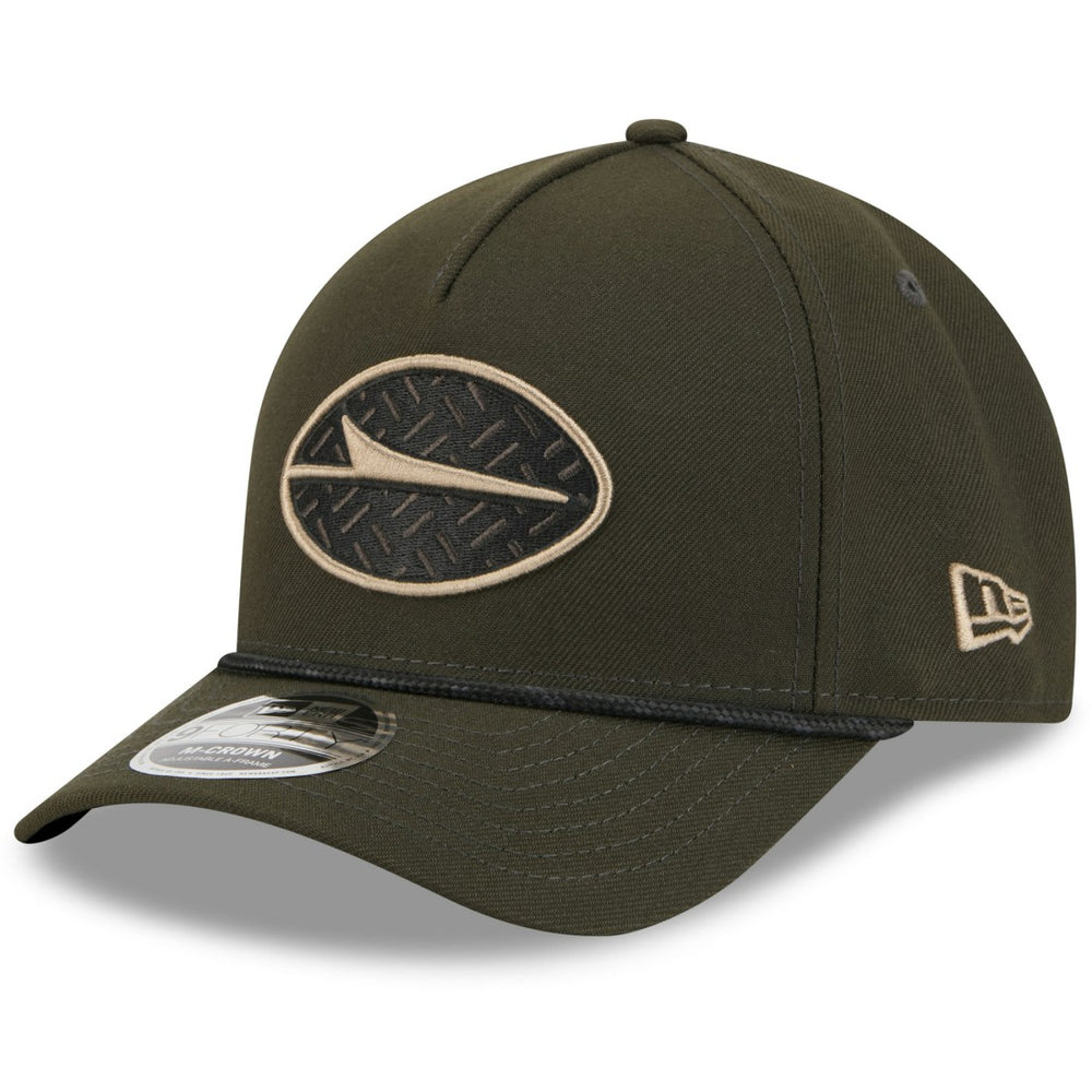 New York Jets New Era 2025 Rivalries Collection Sideline A-Frame 9FORTY Adjustable Hat Gotham Green - NFL