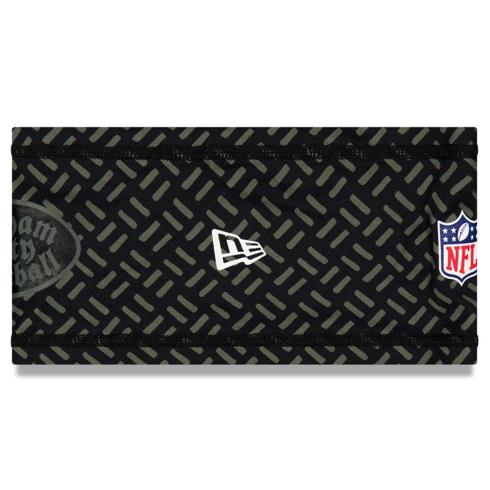 New York Jets New Era 2025 Rivalries Collection Sideline Headband Black - NFL