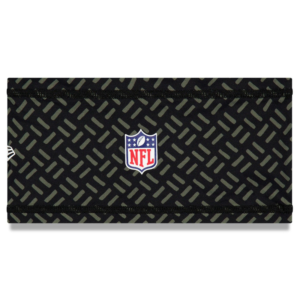 New York Jets New Era 2025 Rivalries Collection Sideline Headband Black - NFL
