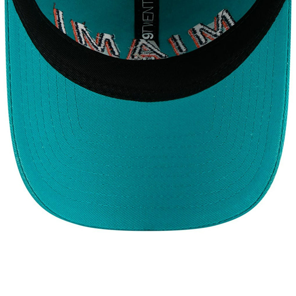 Miami Dolphins New Era 2025 Rivalries Collection Team 9TWENTY Adjustable Hat Aqua - NFL