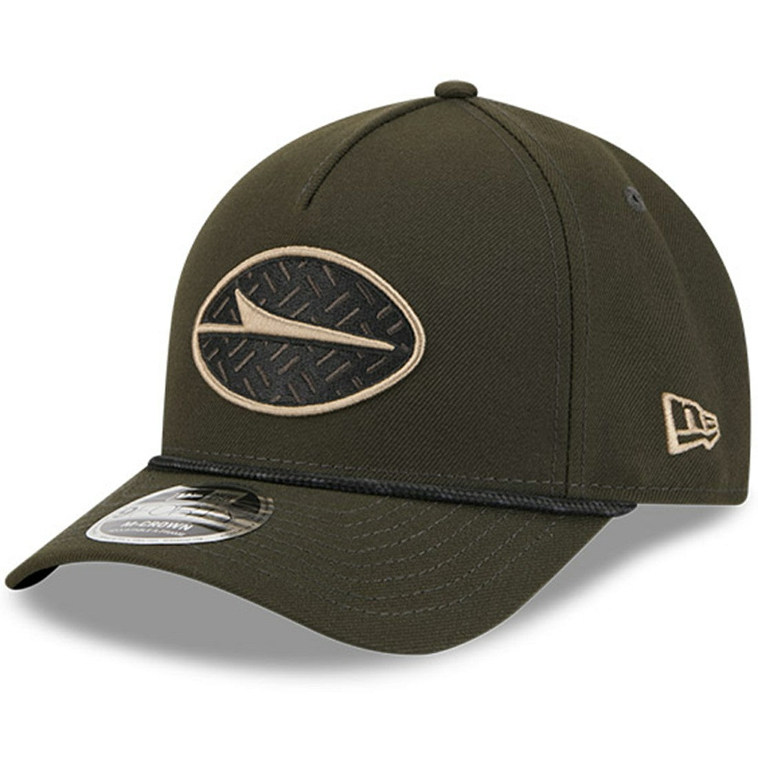 New York Jets New Era Youth 2025 Rivalries Collection 9FORTY A-Frame Adjustable Hat Gotham Green - NFL
