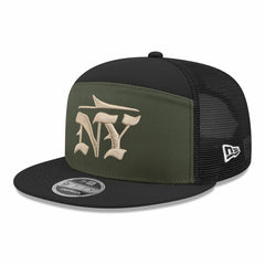 New York Jets New Era 2025 Rivalries Collection Team Split Panel 9FIFTY Snapback Hat Gotham Green - NFL