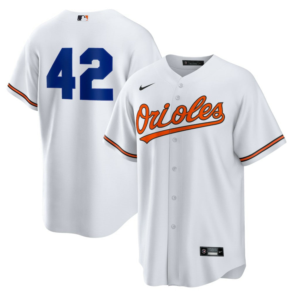Baltimore Orioles Nike Home  2025 Jackie Robinson Day Replica Jersey Sale