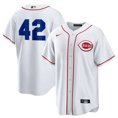 Cincinnati Reds Nike Home  2025 Jackie Robinson Day Replica Jersey On Sale