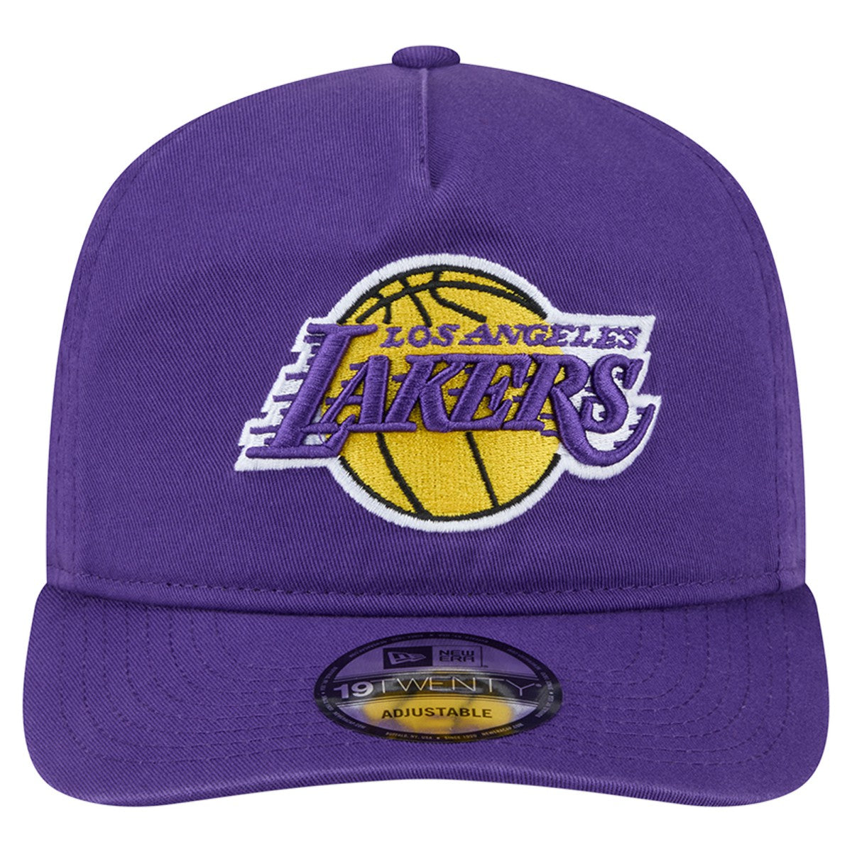 New Era - Los Angeles Lakers Cotton 19TWENTY Adjustable Hat - Purple