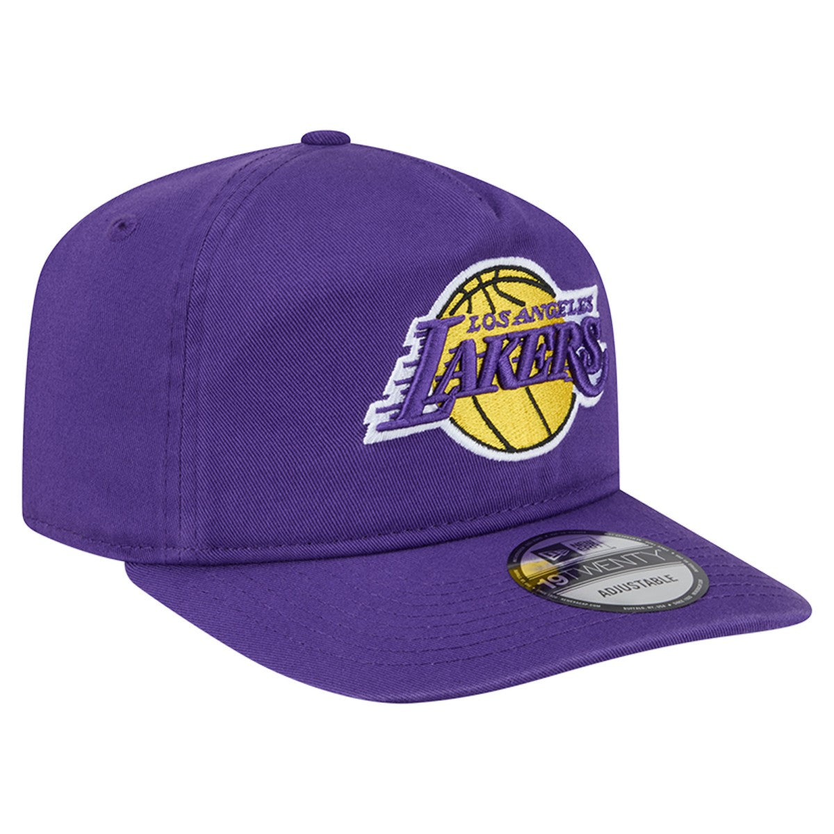New Era - Los Angeles Lakers Cotton 19TWENTY Adjustable Hat - Purple