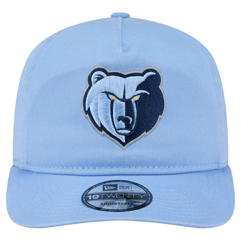 New Era - Memphis Grizzlies Cotton 19TWENTY Adjustable Hat - Light Blue