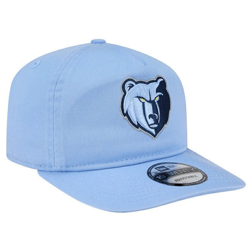 New Era - Memphis Grizzlies Cotton 19TWENTY Adjustable Hat - Light Blue