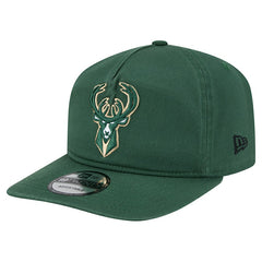 New Era - Milwaukee Bucks Cotton 19TWENTY Adjustable Hat - Hunter Green
