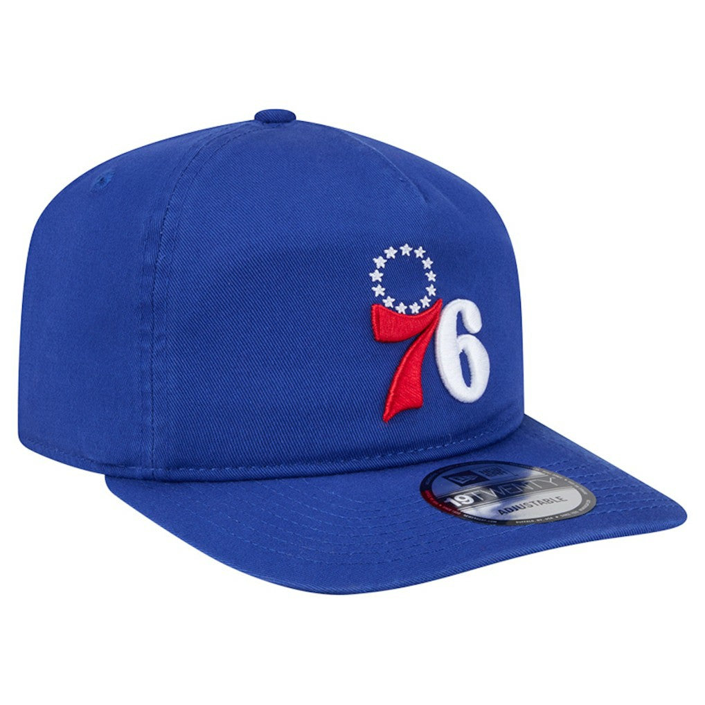 New Era - Philadelphia 76ers Cotton 19TWENTY Adjustable Hat - Royal