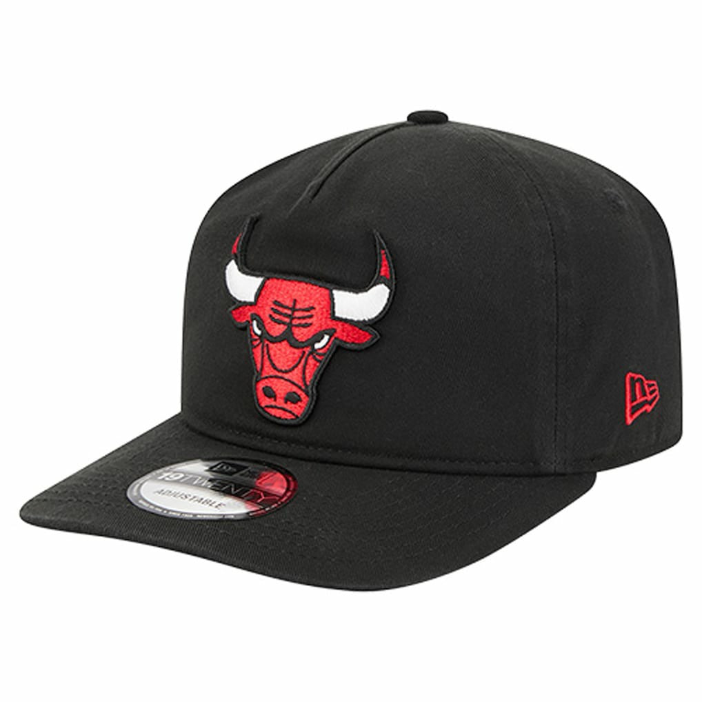 New Era - Chicago Bulls Cotton 19TWENTY Adjustable Hat - Black