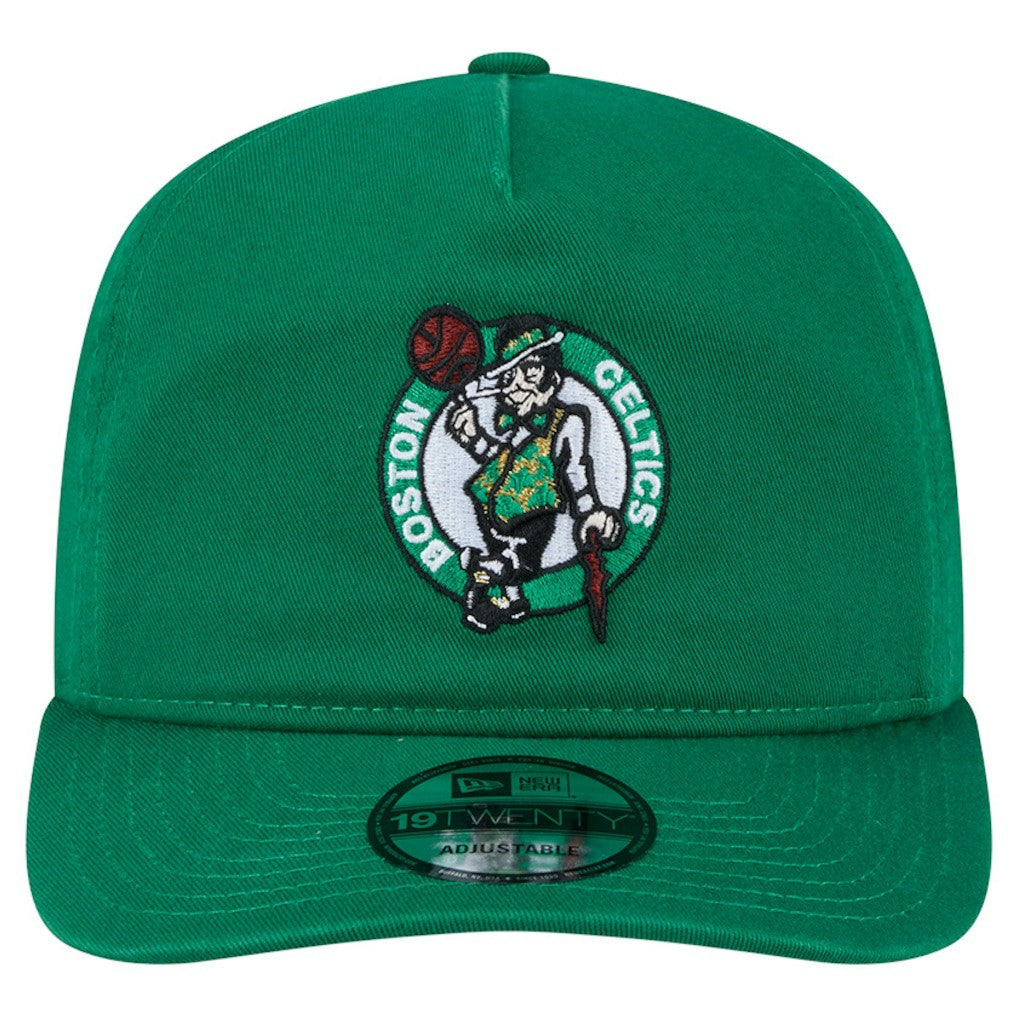 New Era - Boston Celtics Cotton 19TWENTY Adjustable Hat - Kelly Green
