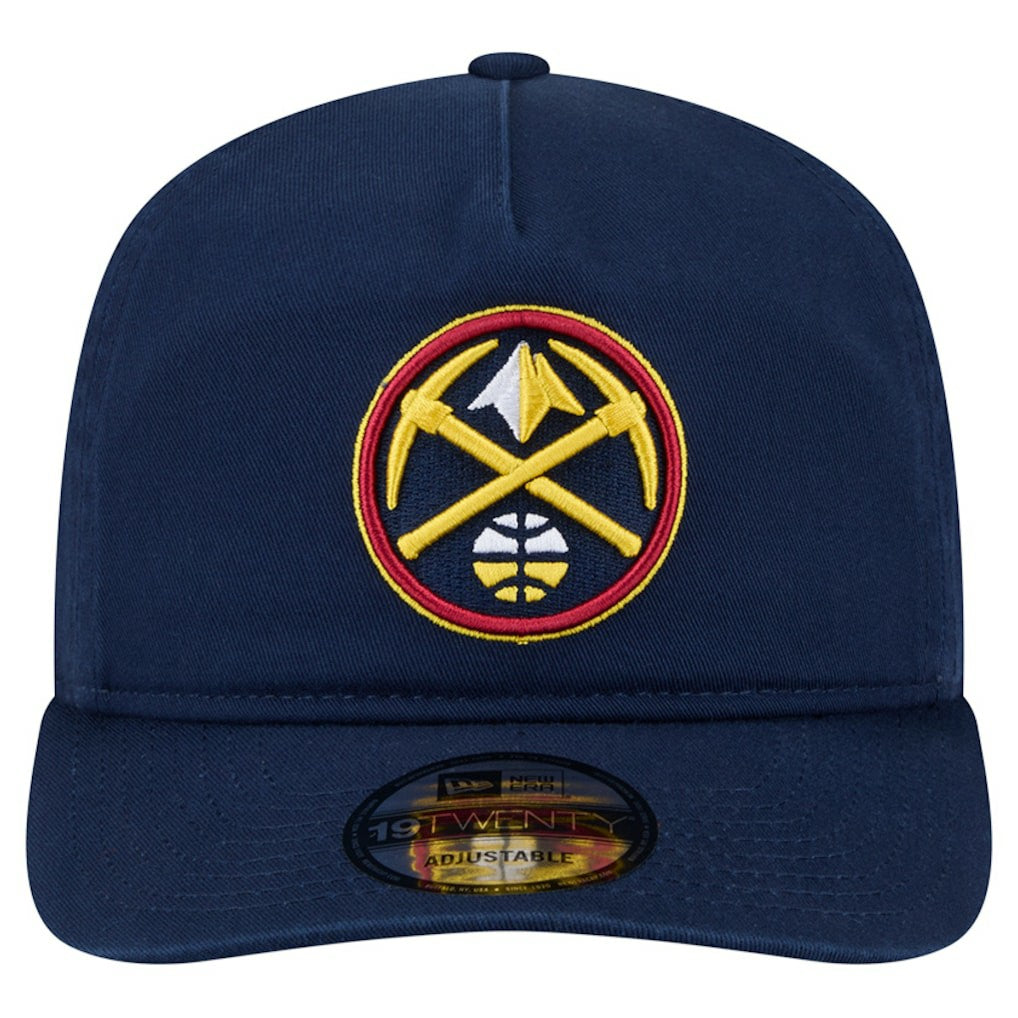 New Era - Denver Nuggets Cotton 19TWENTY Adjustable Hat - Navy