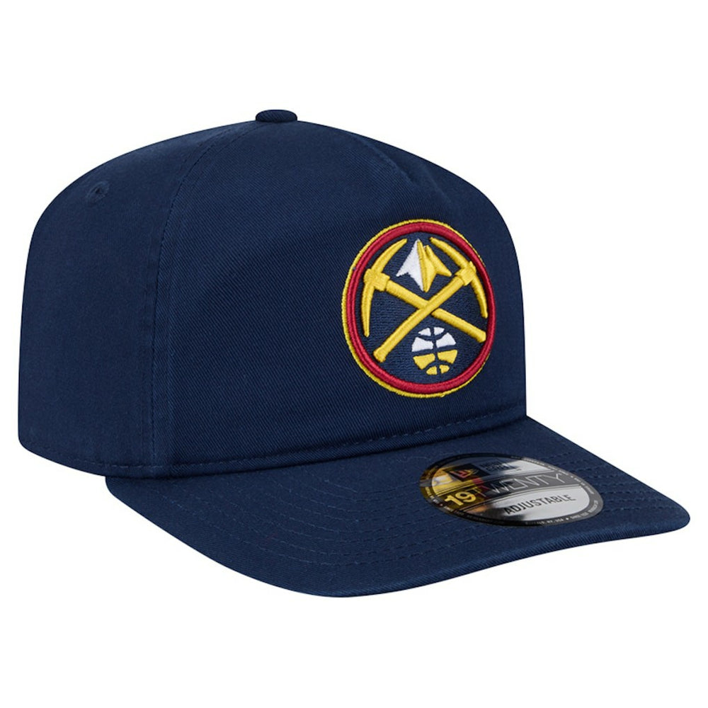 New Era - Denver Nuggets Cotton 19TWENTY Adjustable Hat - Navy