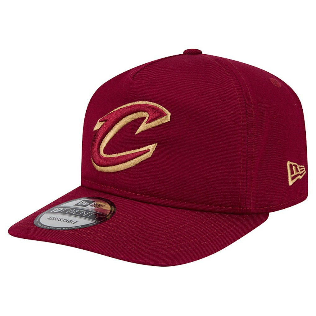 New Era - Cleveland Cavaliers Cotton 19TWENTY Adjustable Hat - Wine