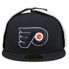 Philadelphia Flyers - New Era Injection Dog Ear Classic Fitted Hat Black