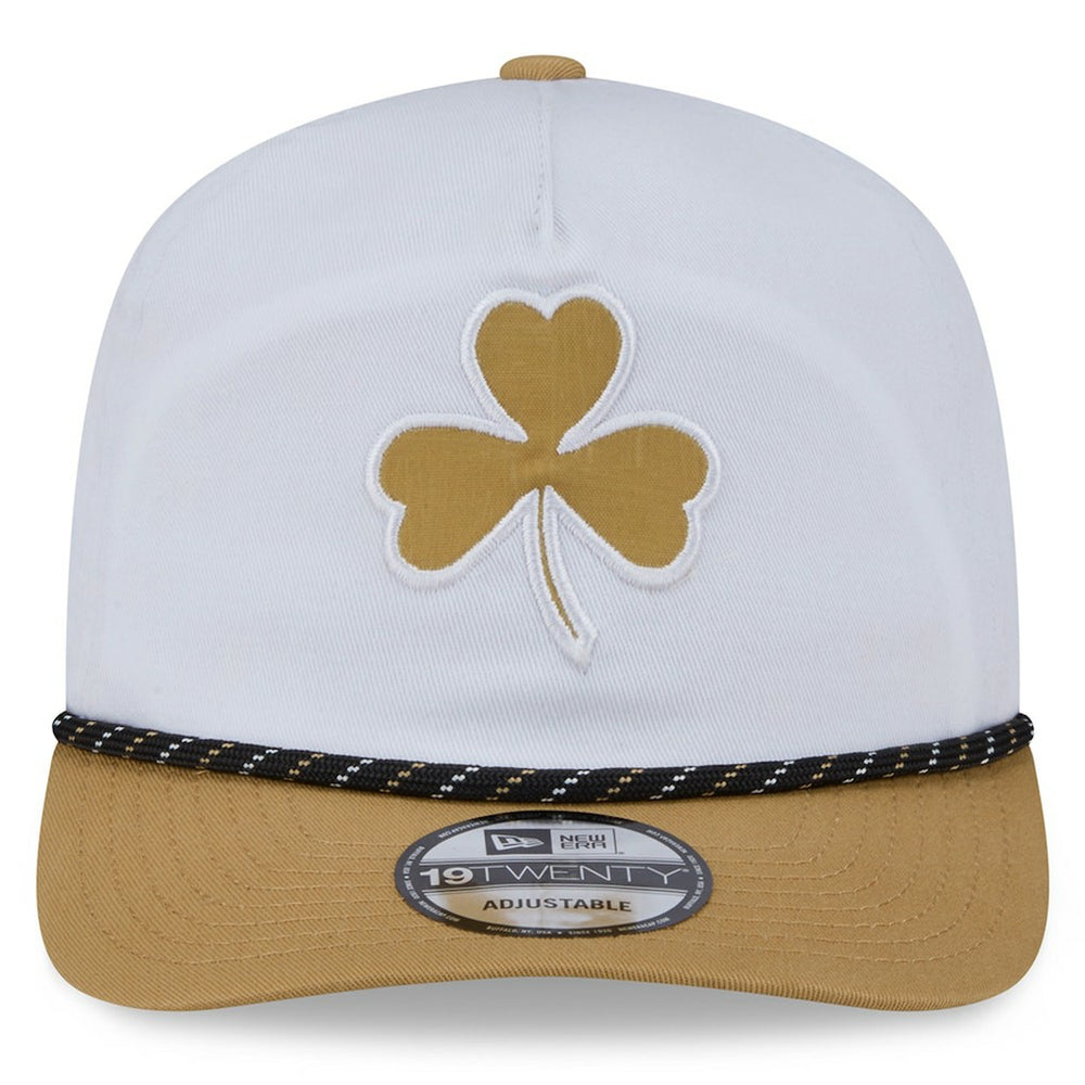 New Era - Boston Celtics 2025/26 City Edition 19TWENTY Adjustable Hat - White/Gold