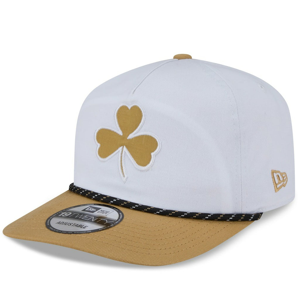 New Era - Boston Celtics 2025/26 City Edition 19TWENTY Adjustable Hat - White/Gold